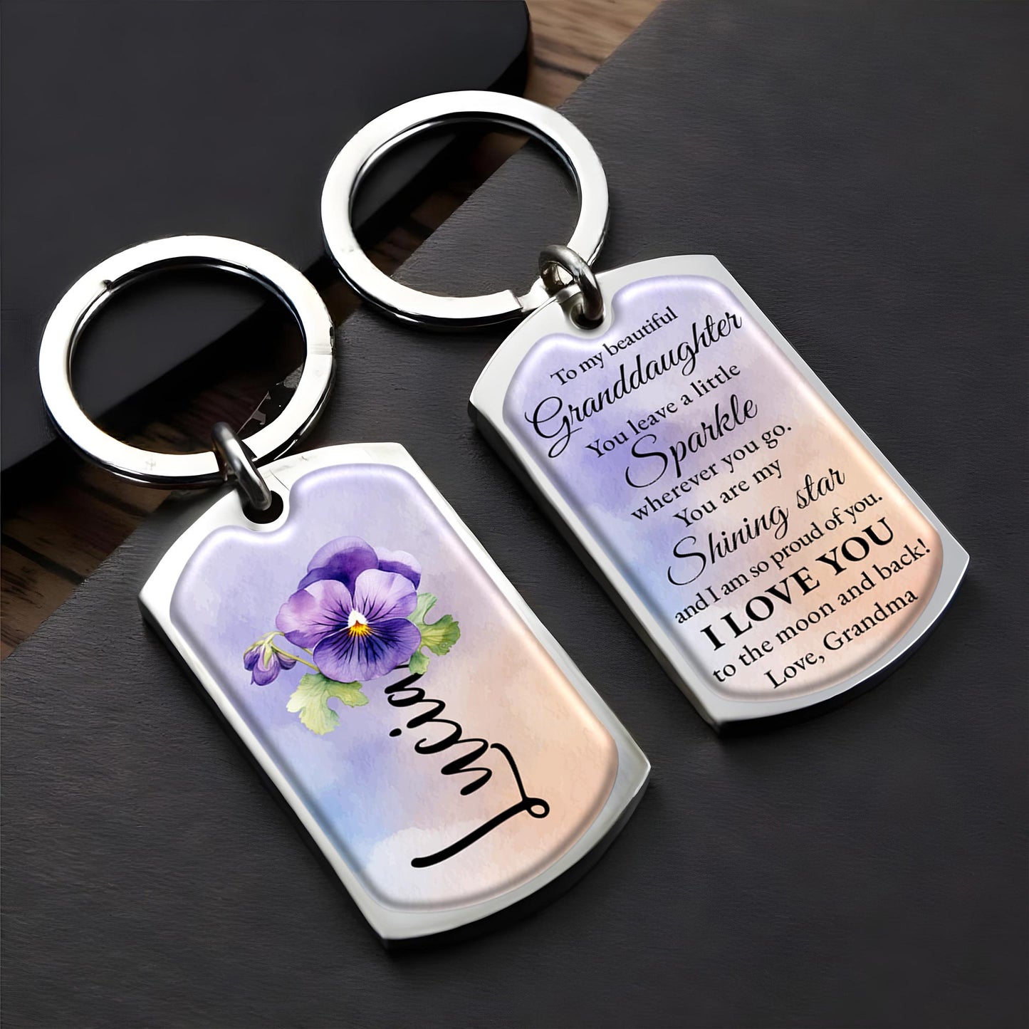 Shining Star and Sparkle Message With Beautiful Flowers