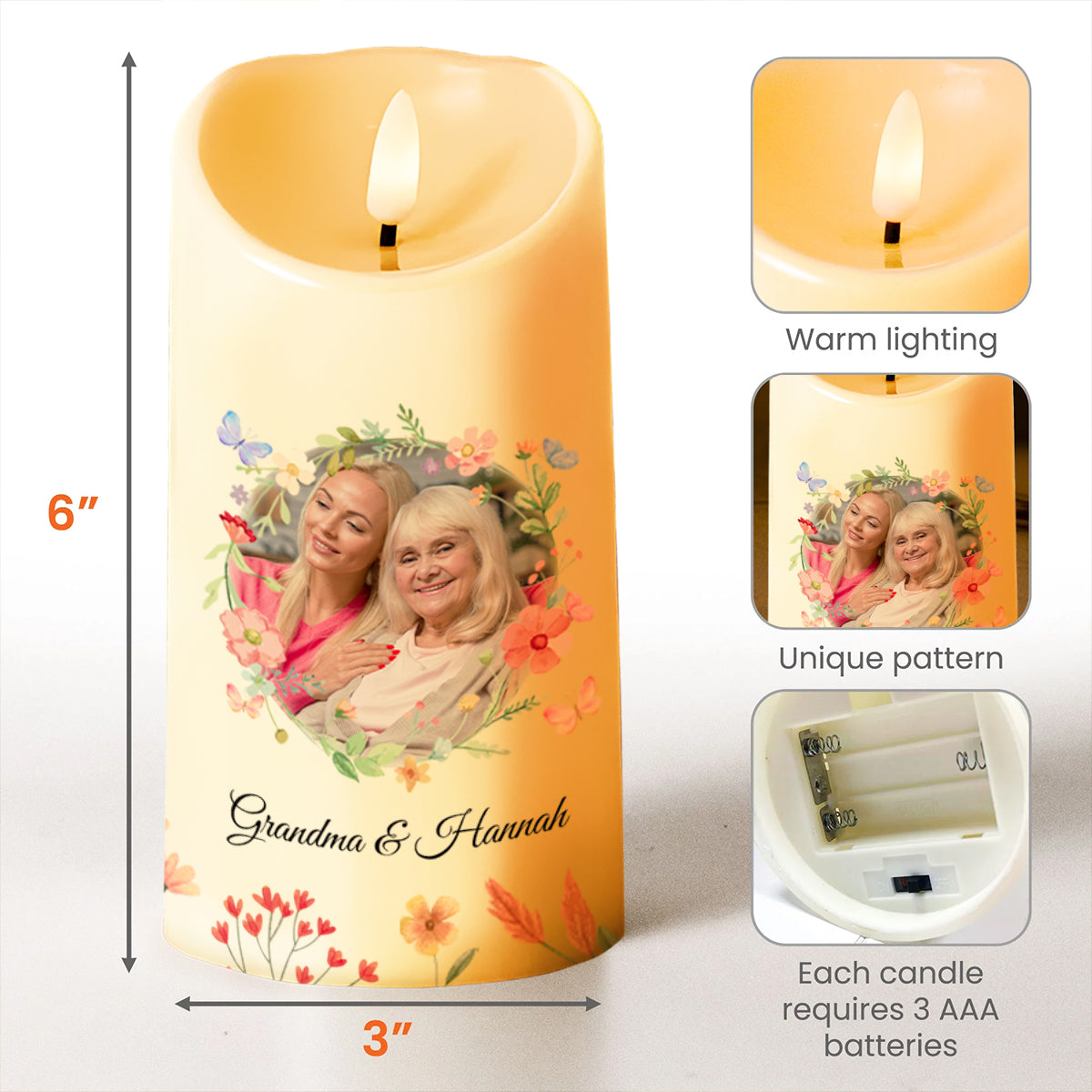 Love Message To Granddaughter Surrounding Flowers