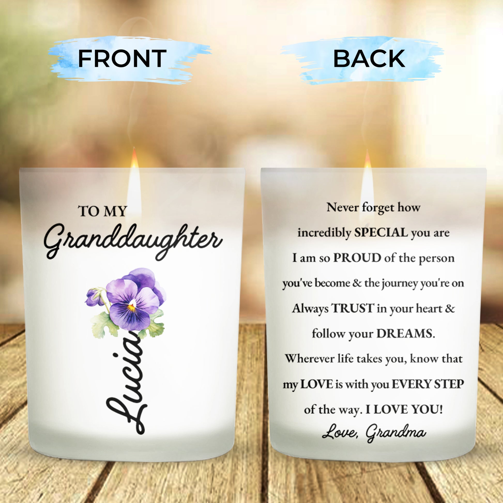 Love And Dreams Message With Flowers