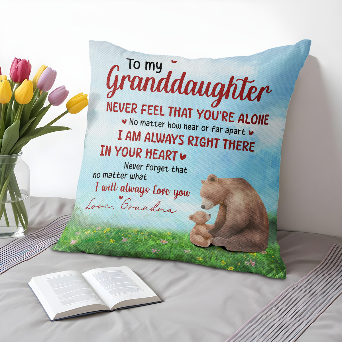 Grandma's Love Bears Heartfelt Message For Granddaughter