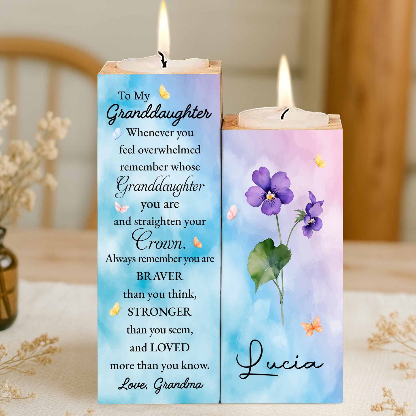 To My Granddaughter, Straighten Your Crown