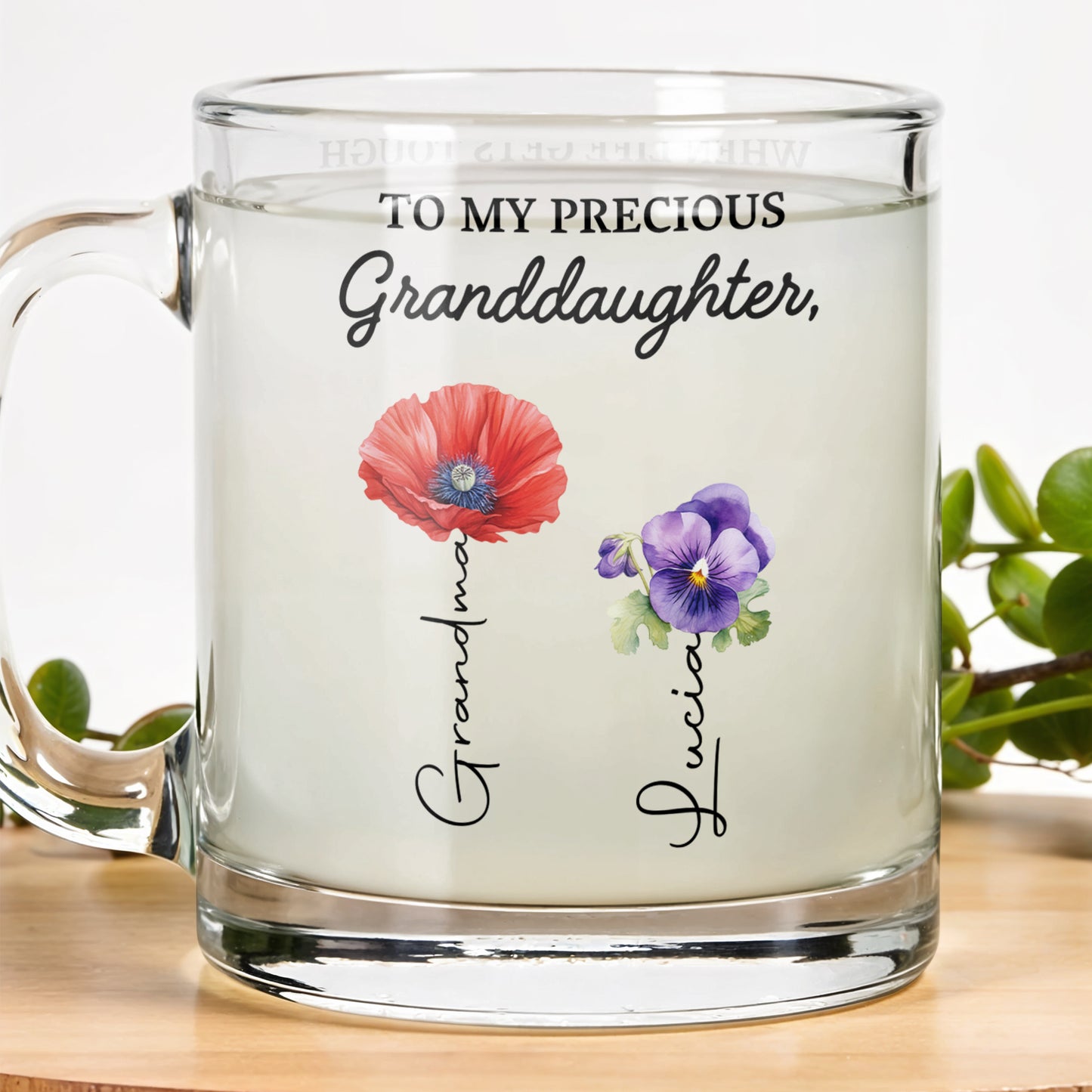 To My Precious Granddaughter Forever By Your Side Dear Grandma