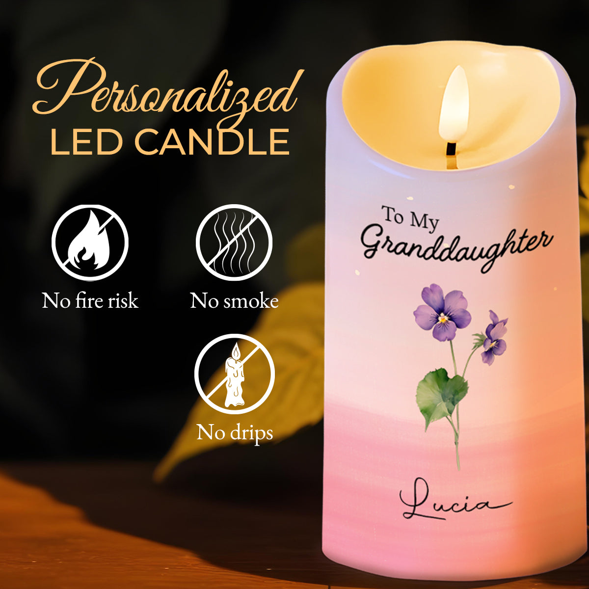 Braver Than You Think, Loved More Than You Know Candle