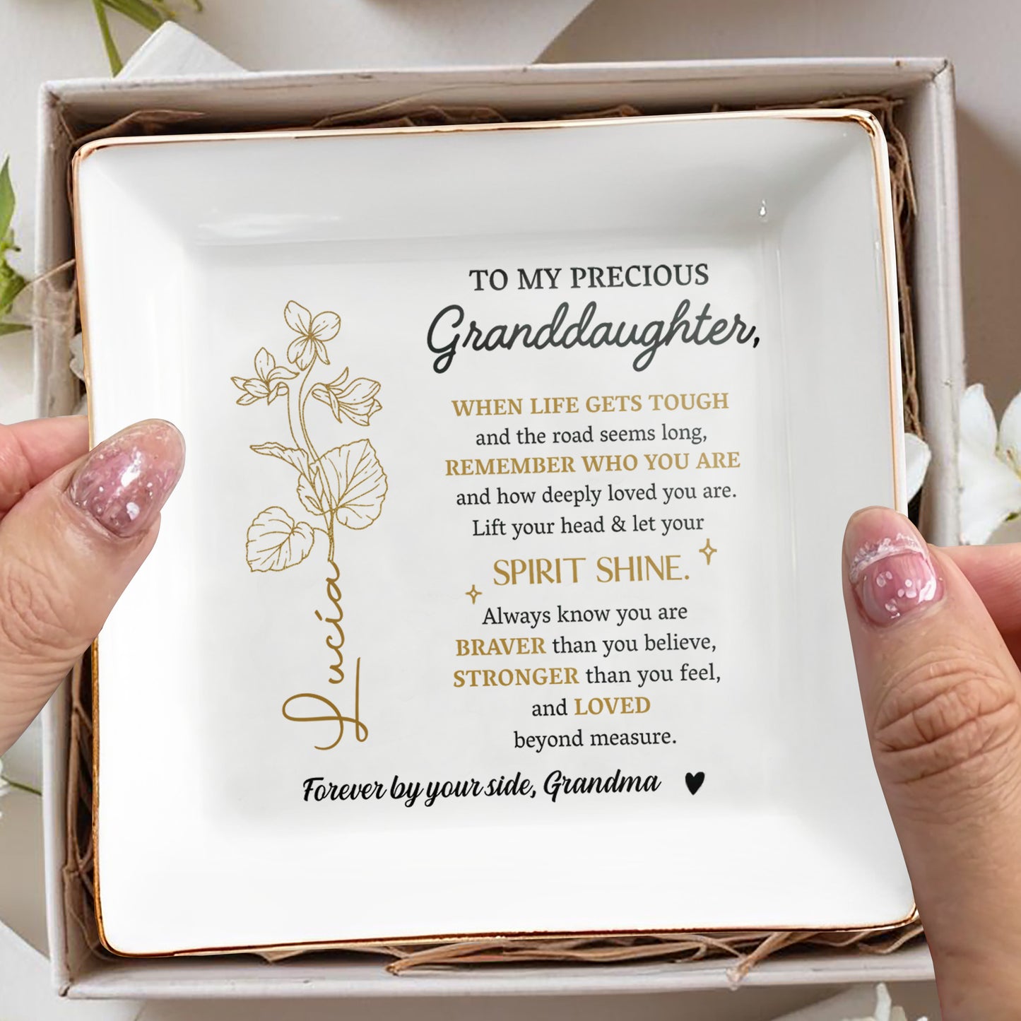 Granddaughter Spirit Shine Flowers
