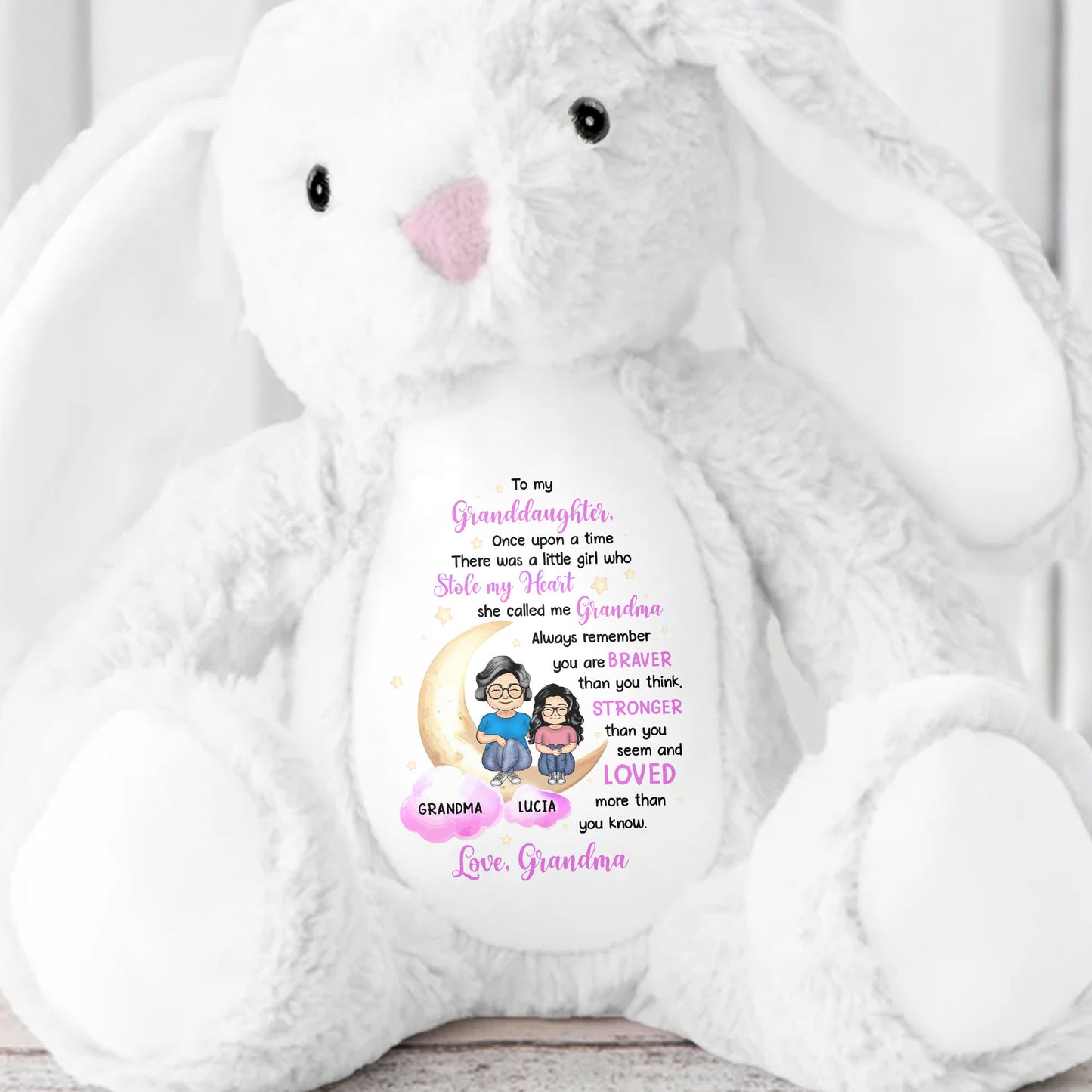 To My Granddaughter, There Once Upon A Time There Was A Little Girl Who Stole My Heart, She Called Me Grandma