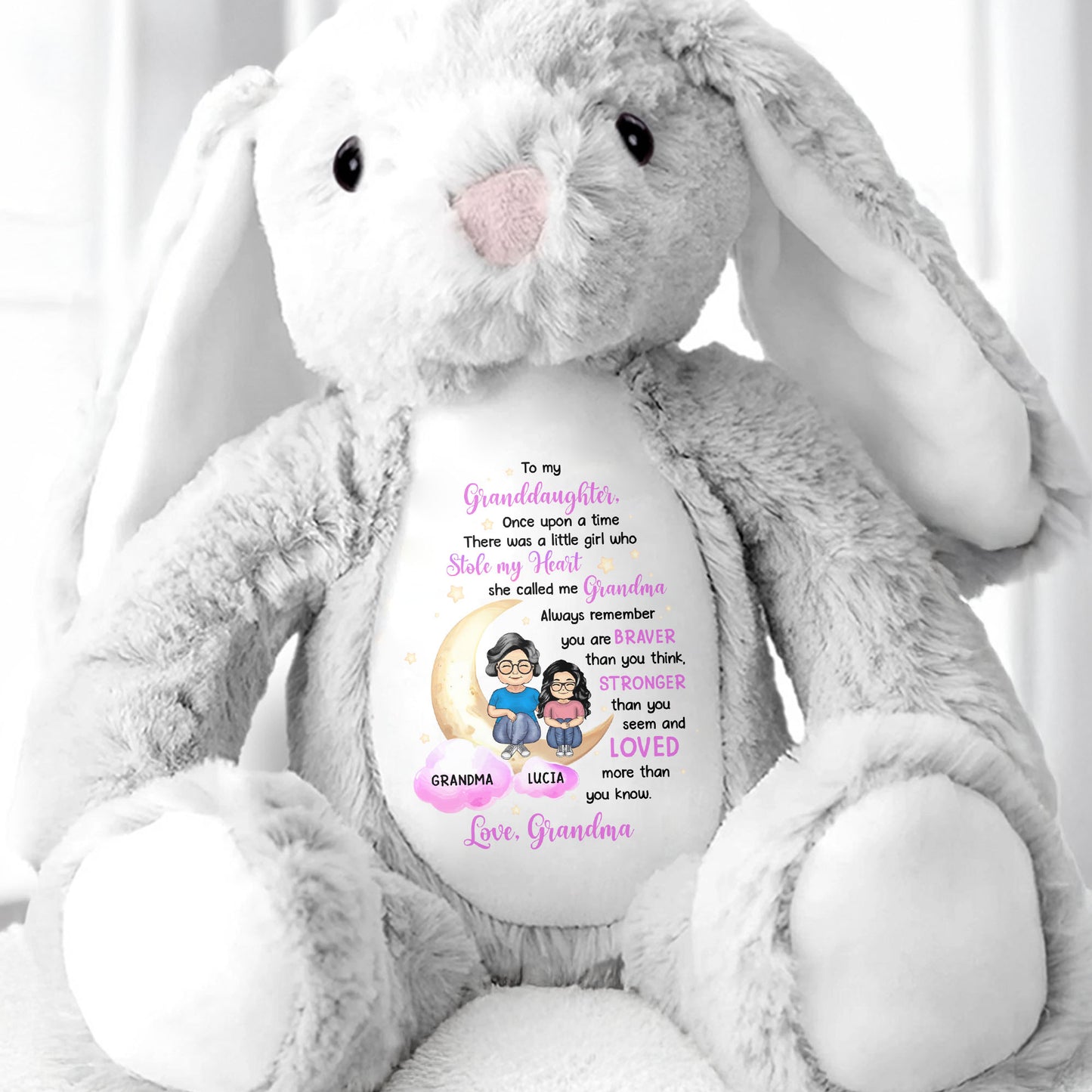 To My Granddaughter, There Once Upon A Time There Was A Little Girl Who Stole My Heart, She Called Me Grandma