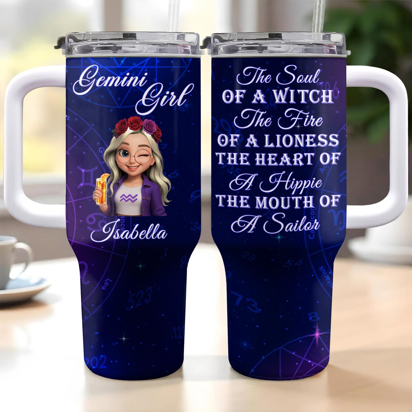 Gemini Girl, Zodiac Signs And Stars