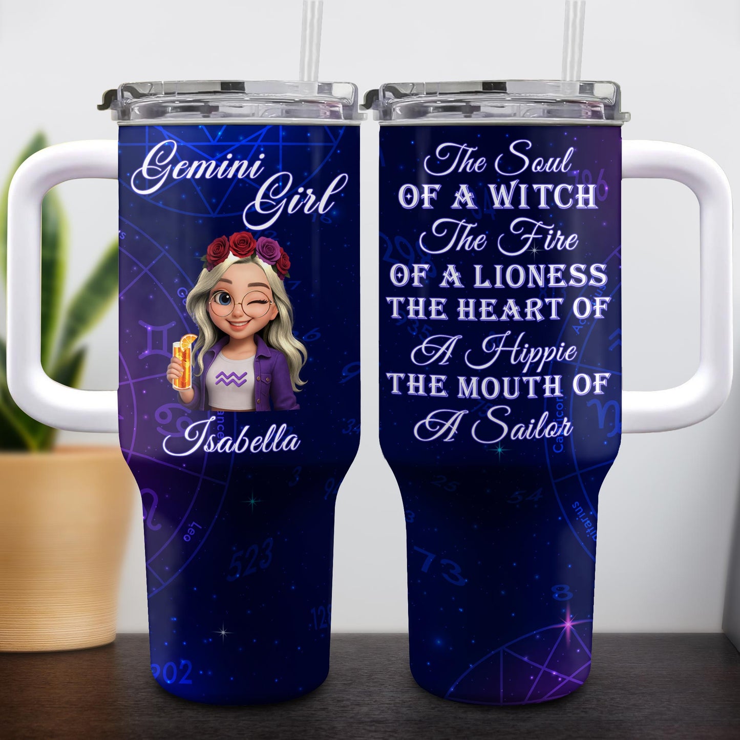 Gemini Girl, Zodiac Signs And Stars