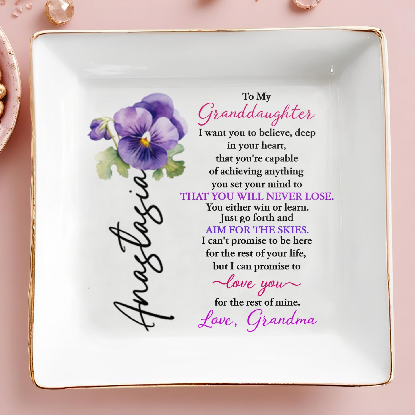 To My Granddaughter, Believe In Your Heart