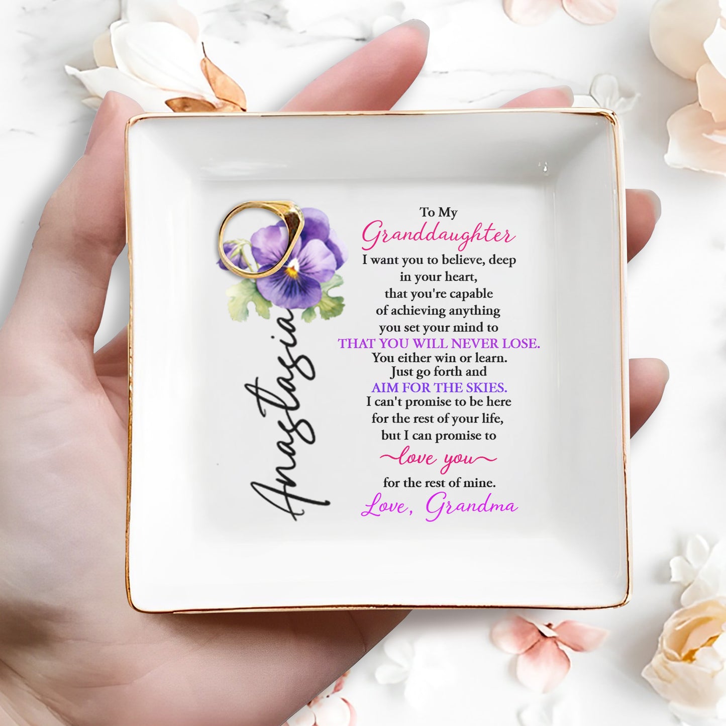 To My Granddaughter, Believe In Your Heart