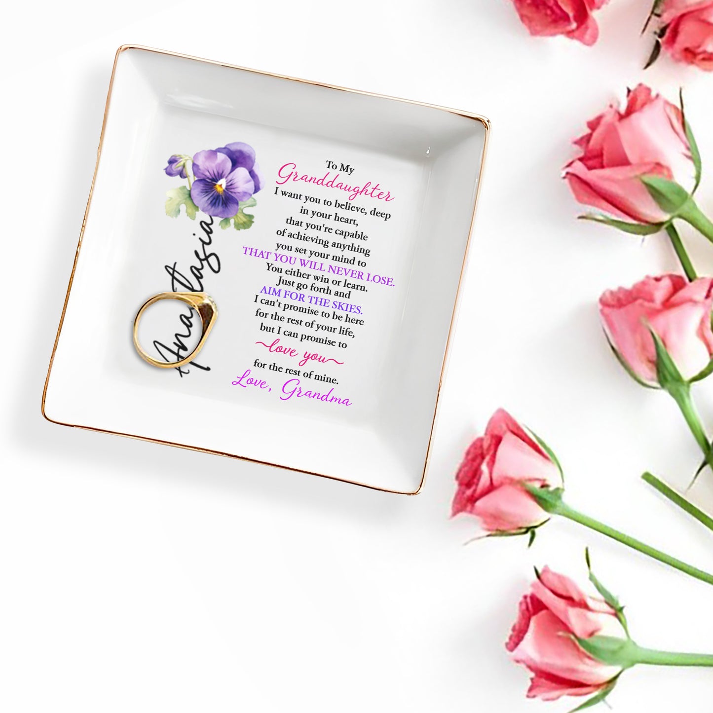 To My Granddaughter, Believe In Your Heart