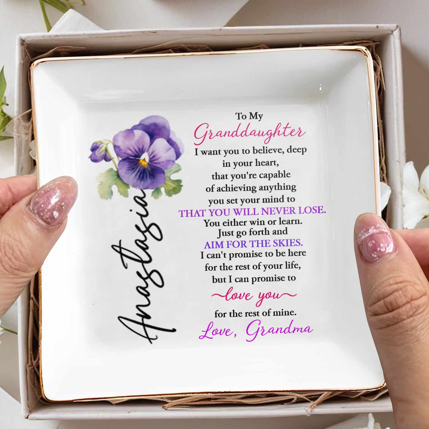To My Granddaughter, Believe In Your Heart