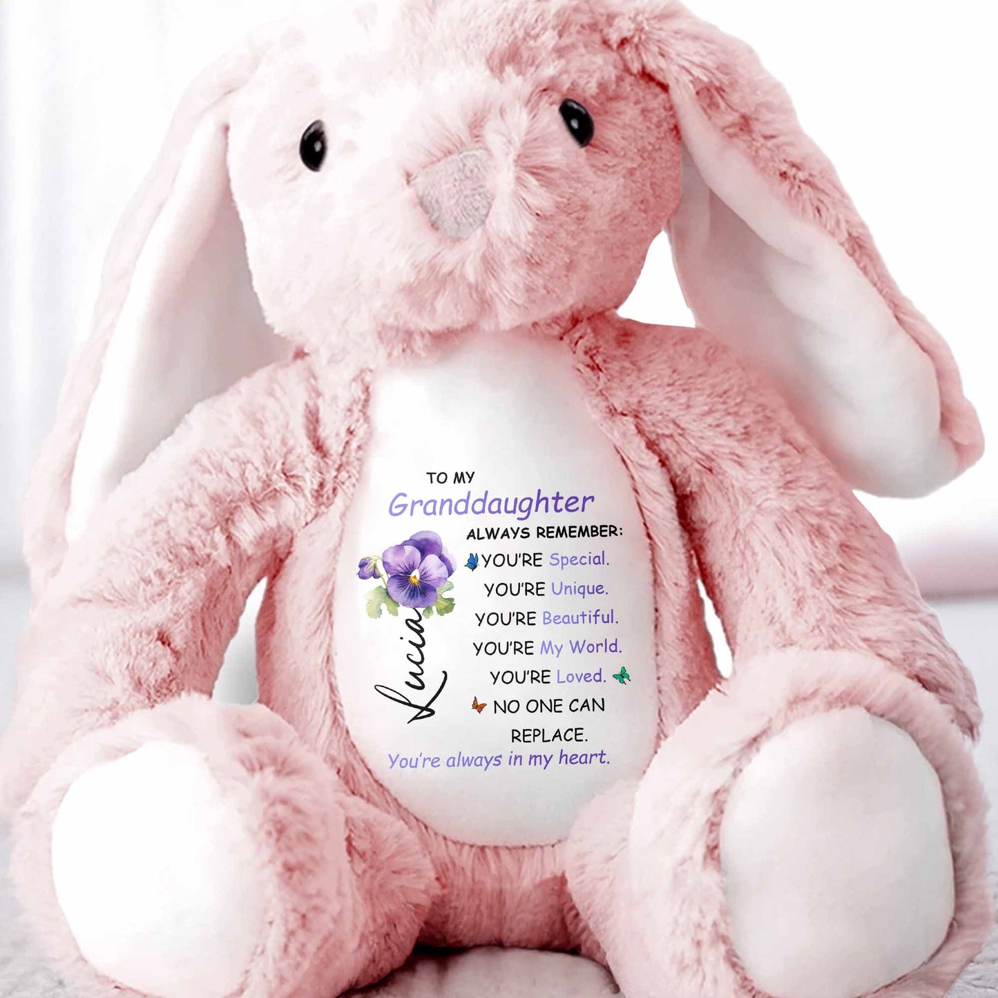 To My Granddaughter, Always Remember You Are Loved