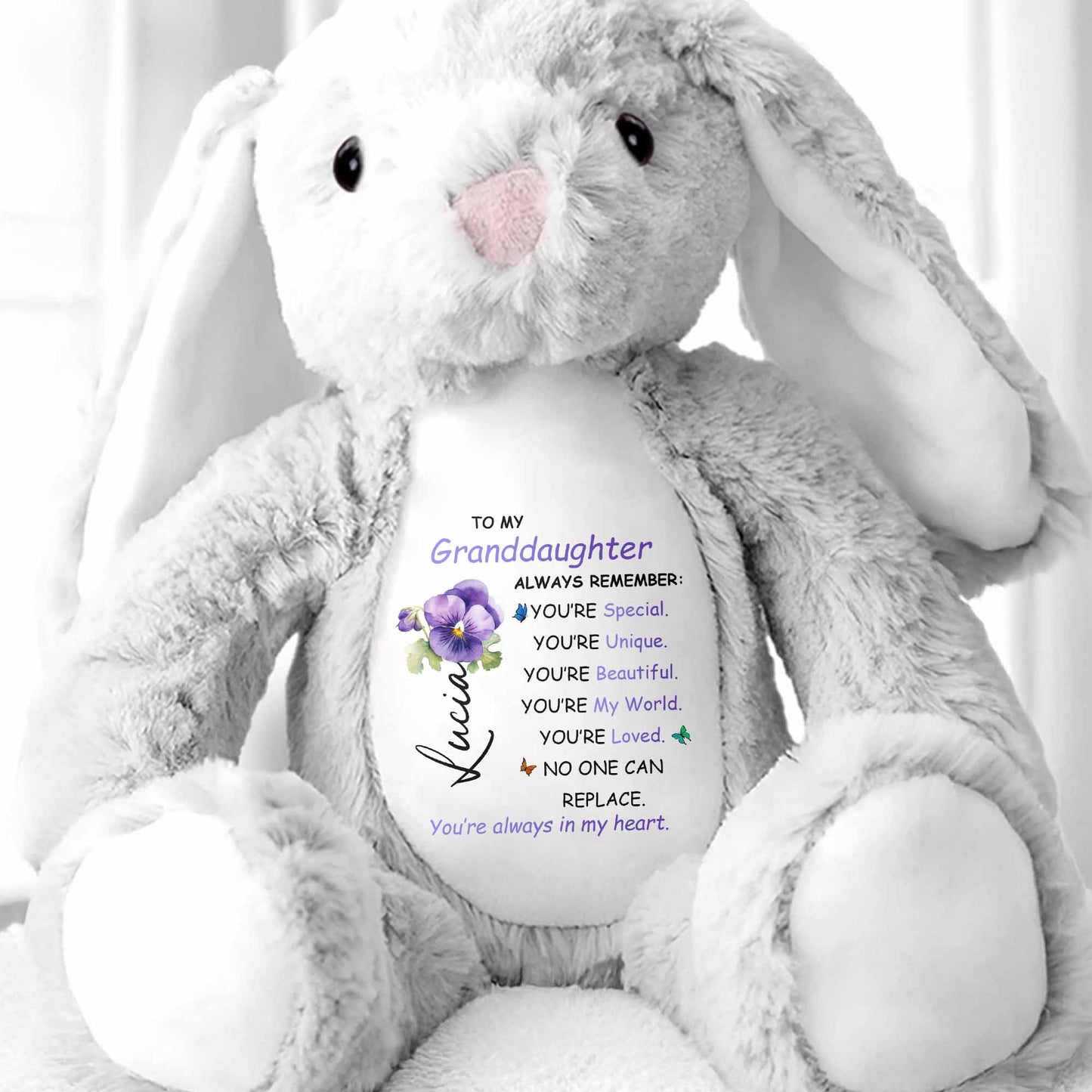 To My Granddaughter, Always Remember You Are Loved