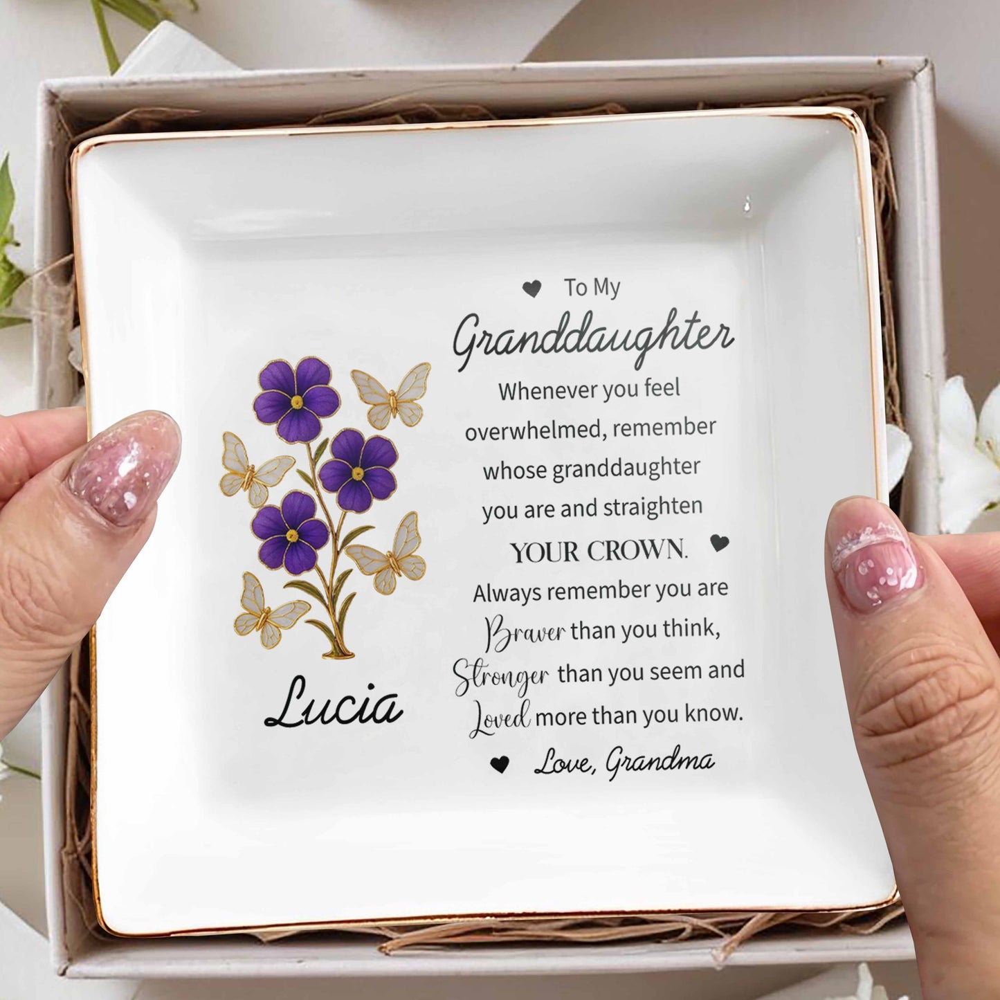 To My Granddaughter, Remember You Are Braver