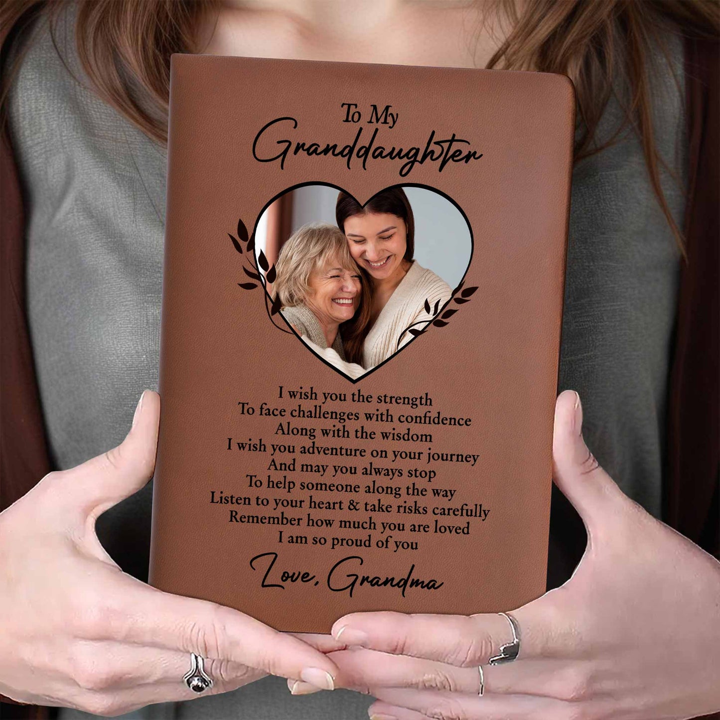 To My Granddaughter, Heart and Leaves