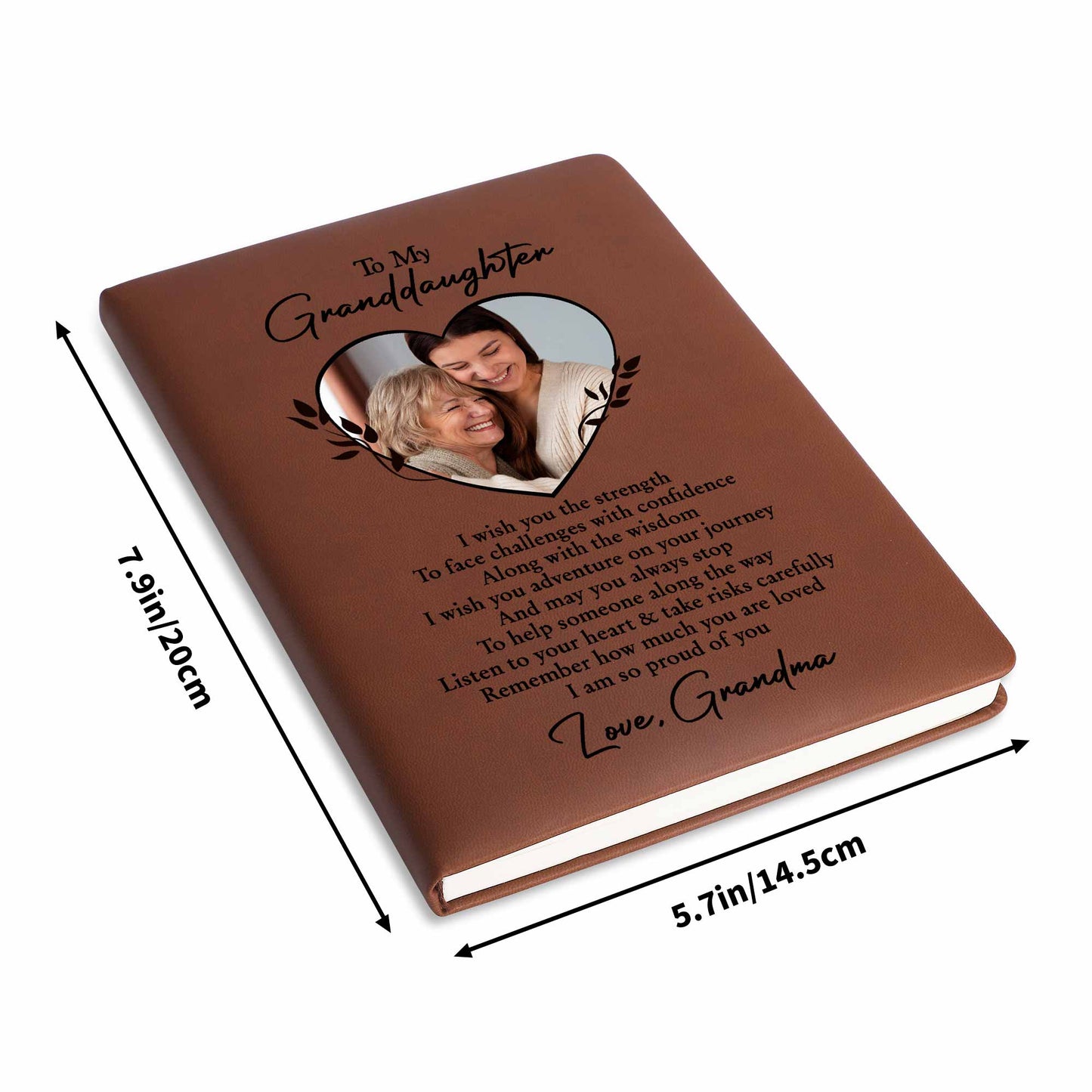 To My Granddaughter, Heart and Leaves