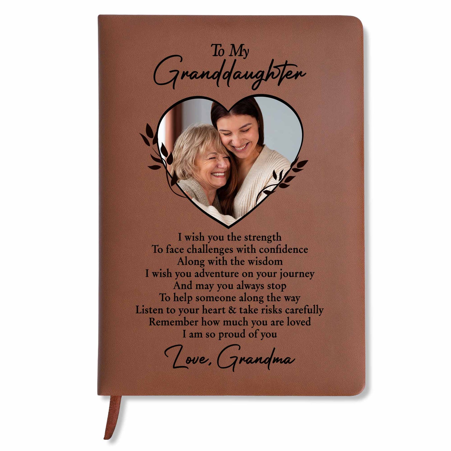 To My Granddaughter, Heart and Leaves