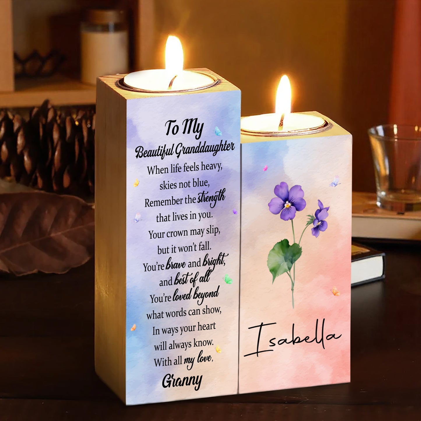 To My Beautiful Granddaughter Embrace Your Strength
