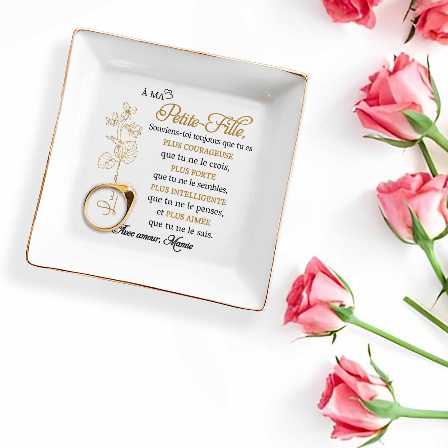 Always Remember You Are Braver, Stronger, Smarter, Flower Design