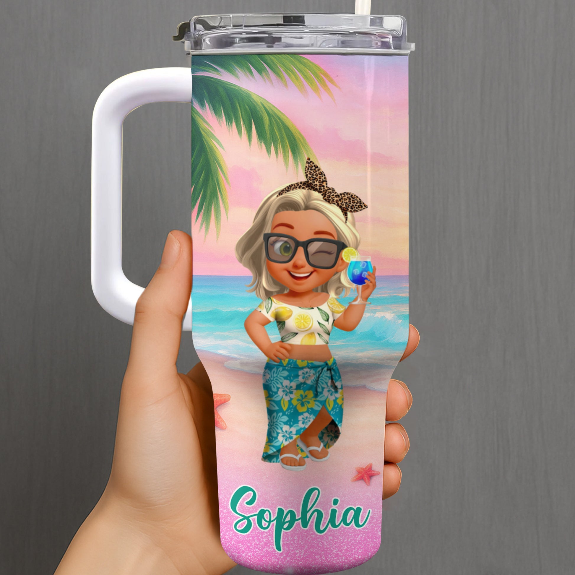 Salty Little Beach With Tropical Vibes