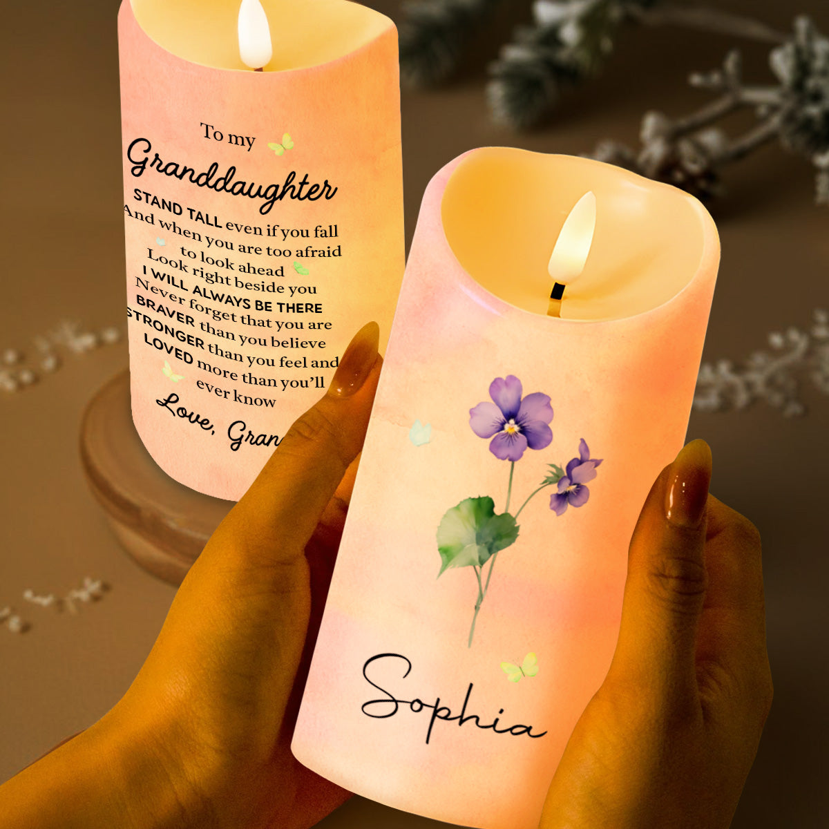 To My Granddaughter, Braver, Stronger, Loved