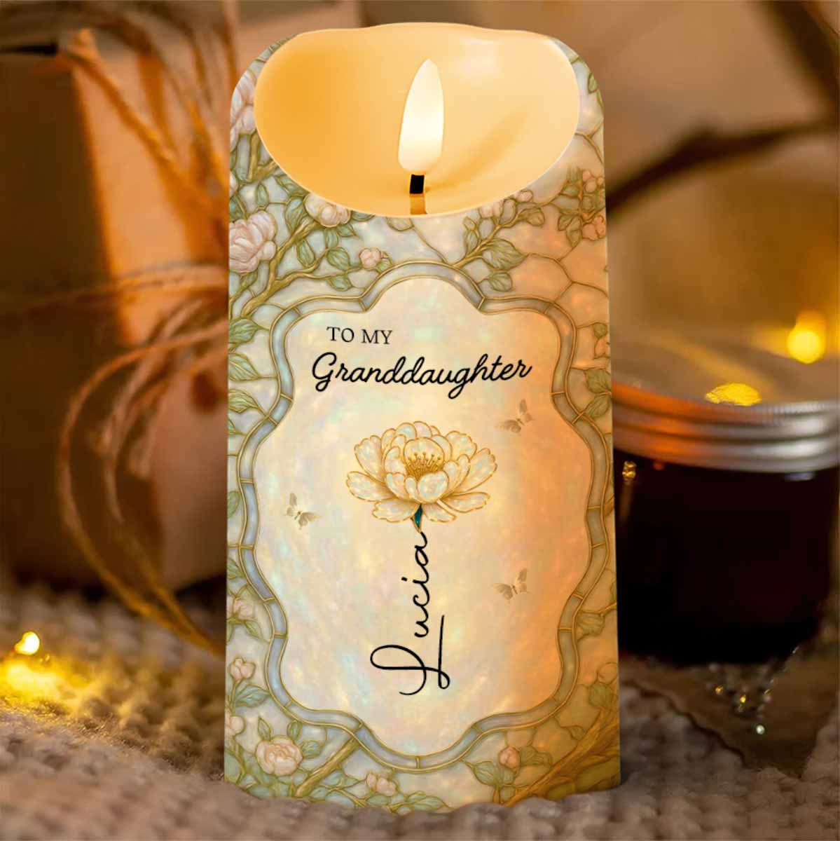 Remember Whose Granddaughter You Are, Crown And Flowers