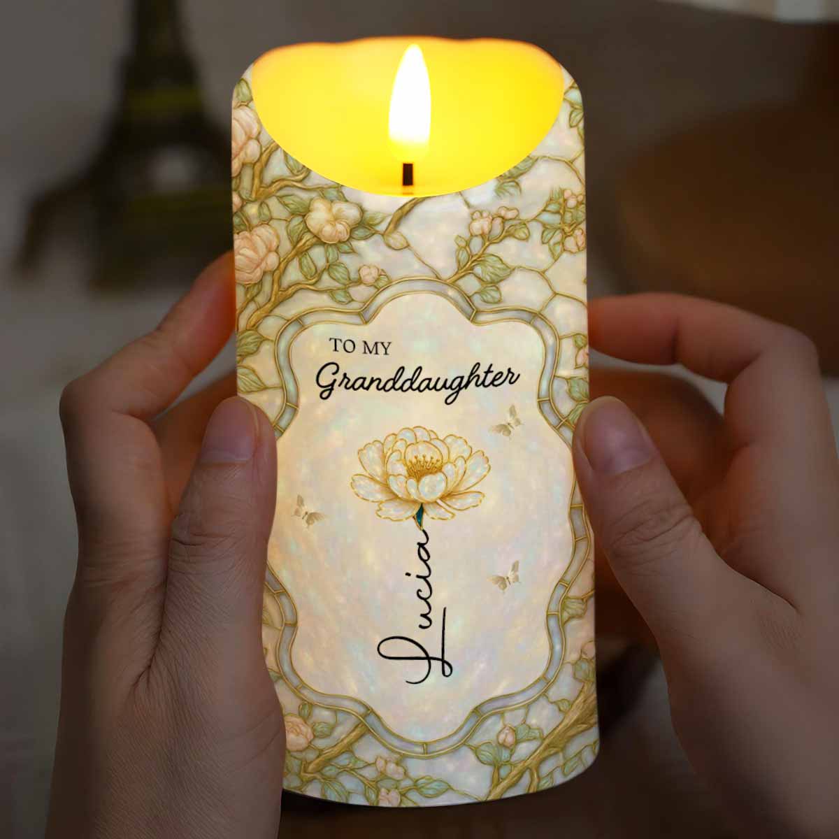 Remember Whose Granddaughter You Are, Crown And Flowers