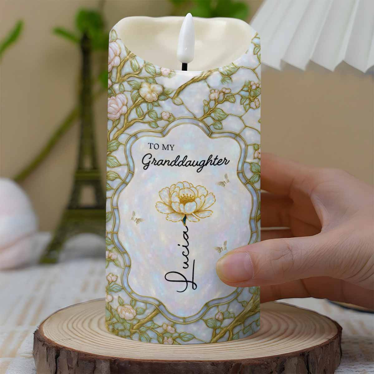 Remember Whose Granddaughter You Are, Crown And Flowers