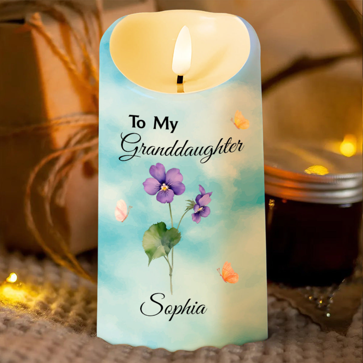 To My Granddaughter, Be Brave, Have Courage & Love Life
