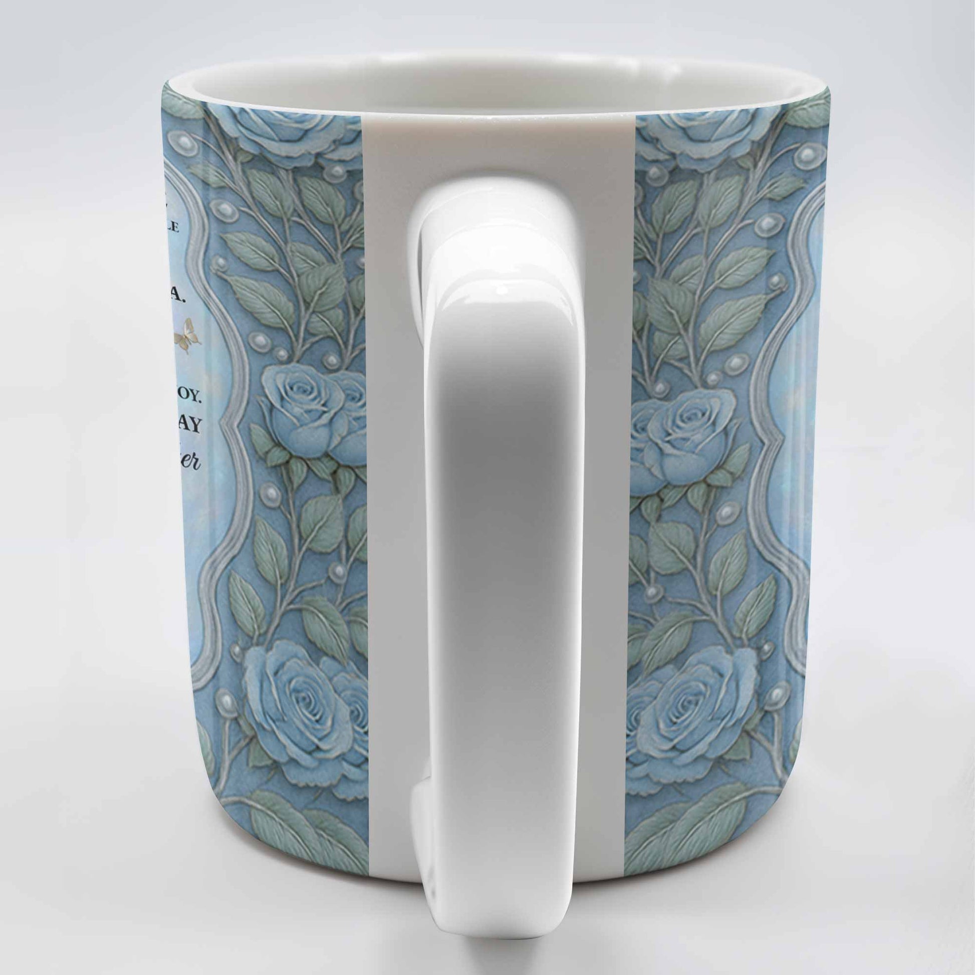 To My Granddaughter, Once Upon A Time, Roses And Butterflies