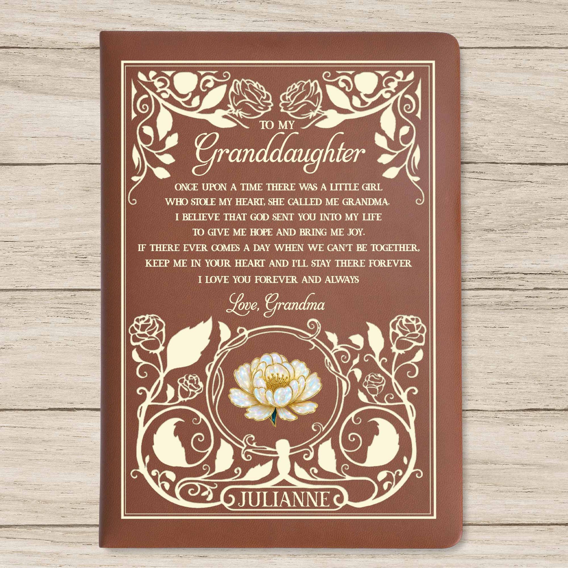 To My Granddaughter, Once Upon A Time, Lotus And Flowers