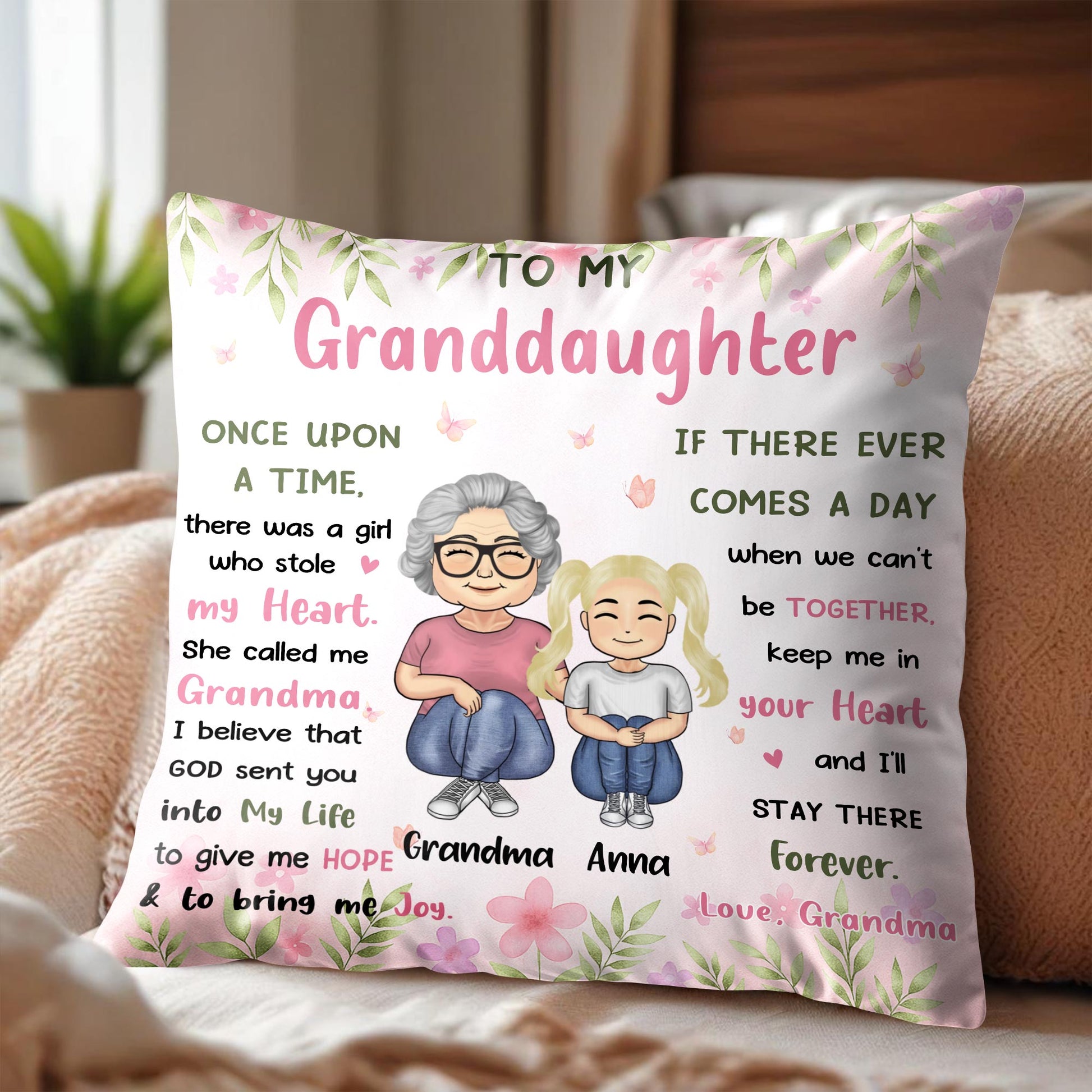 To My Granddaughter, Grandmother and Granddaughter Together