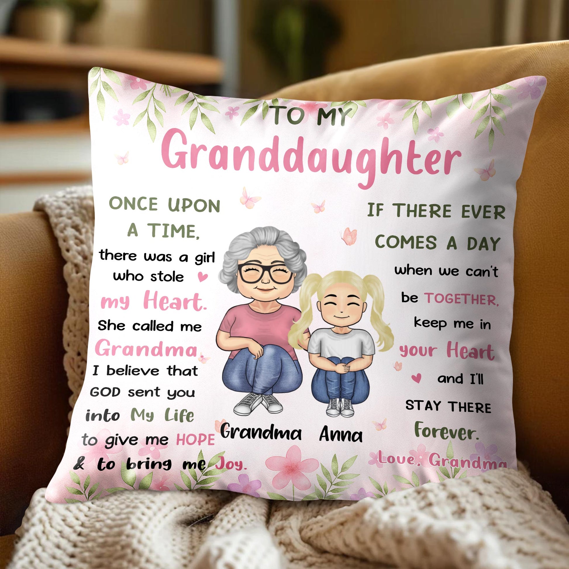 To My Granddaughter, Grandmother and Granddaughter Together