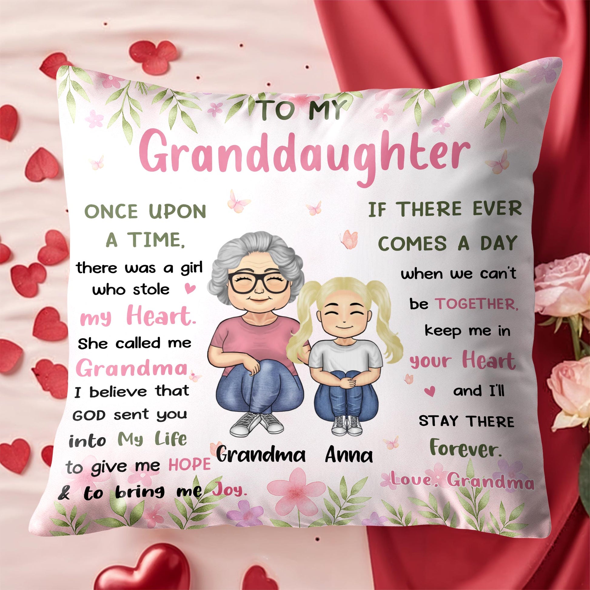 To My Granddaughter, Grandmother and Granddaughter Together