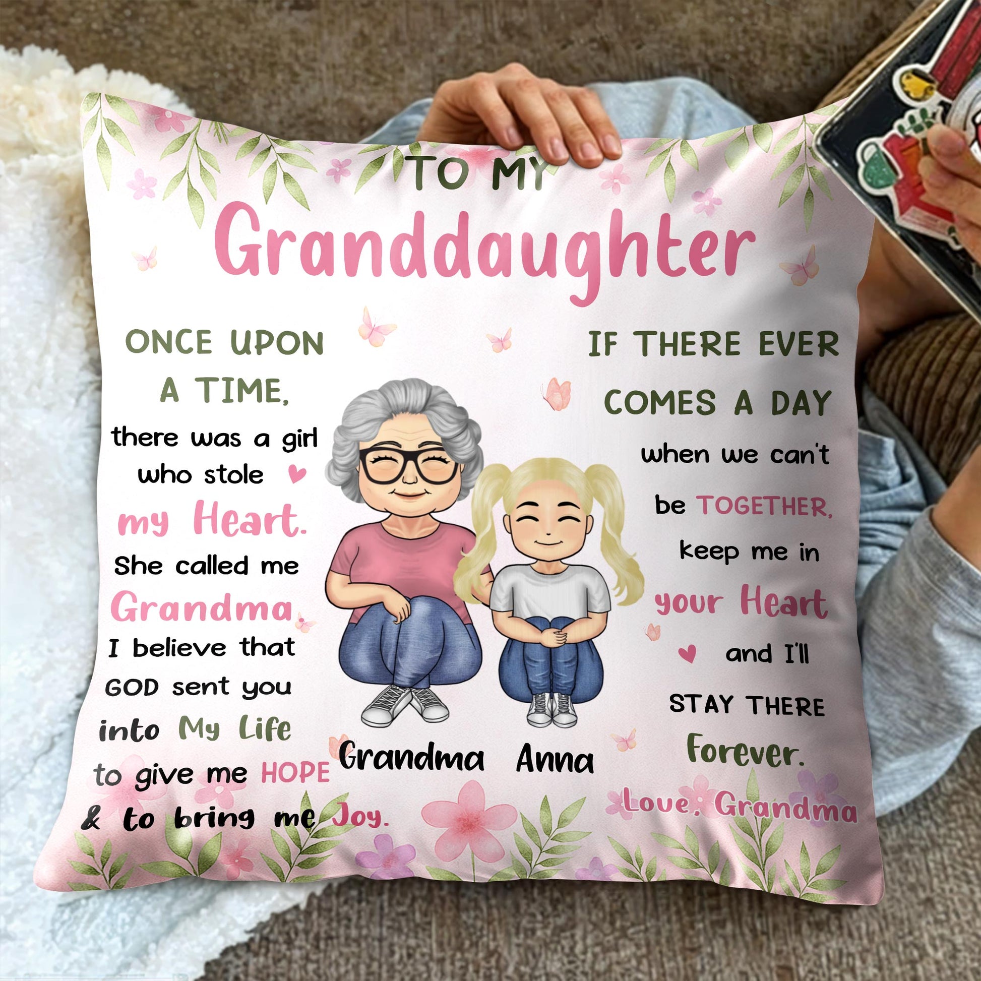 To My Granddaughter, Grandmother and Granddaughter Together