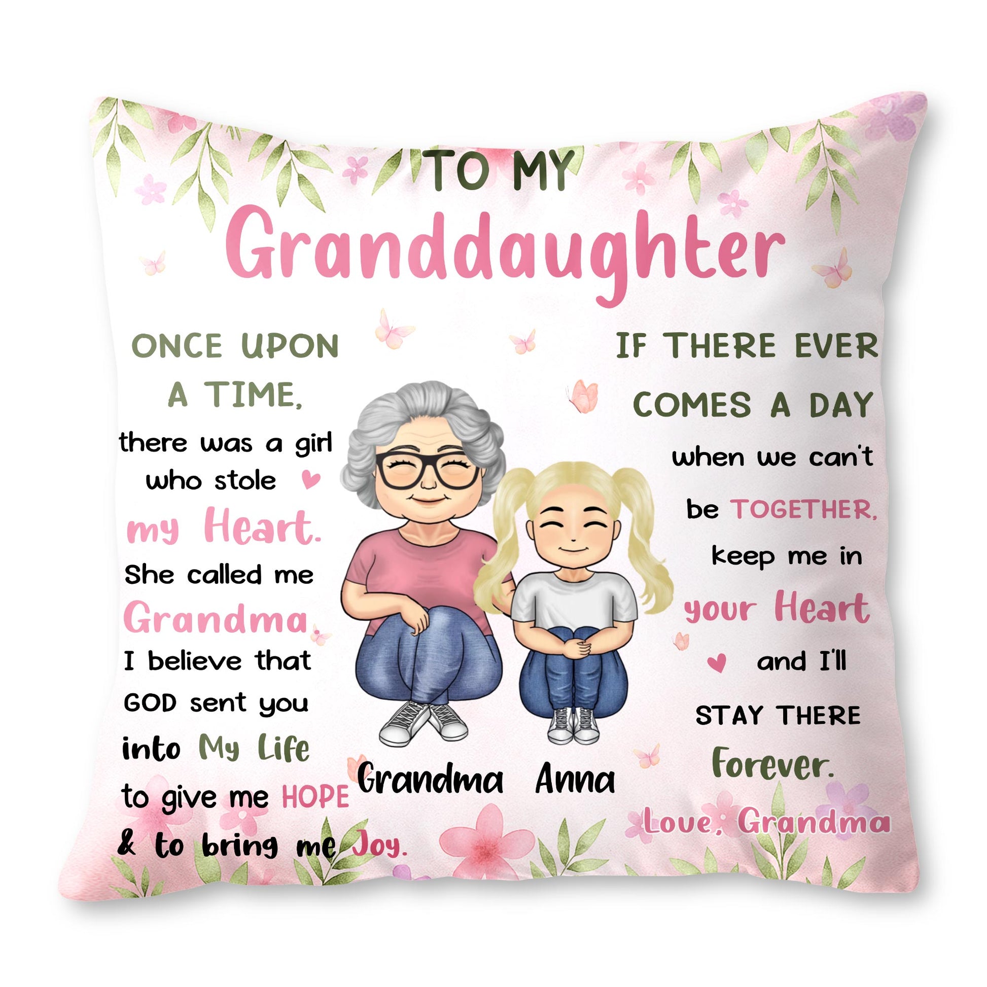 To My Granddaughter, Grandmother and Granddaughter Together