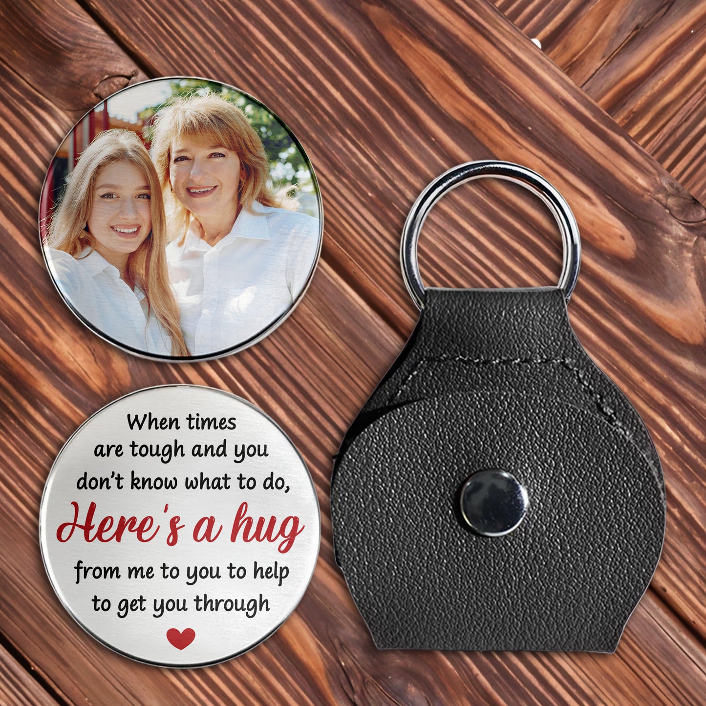 Here's A Hug From Me To You, Heart Design
