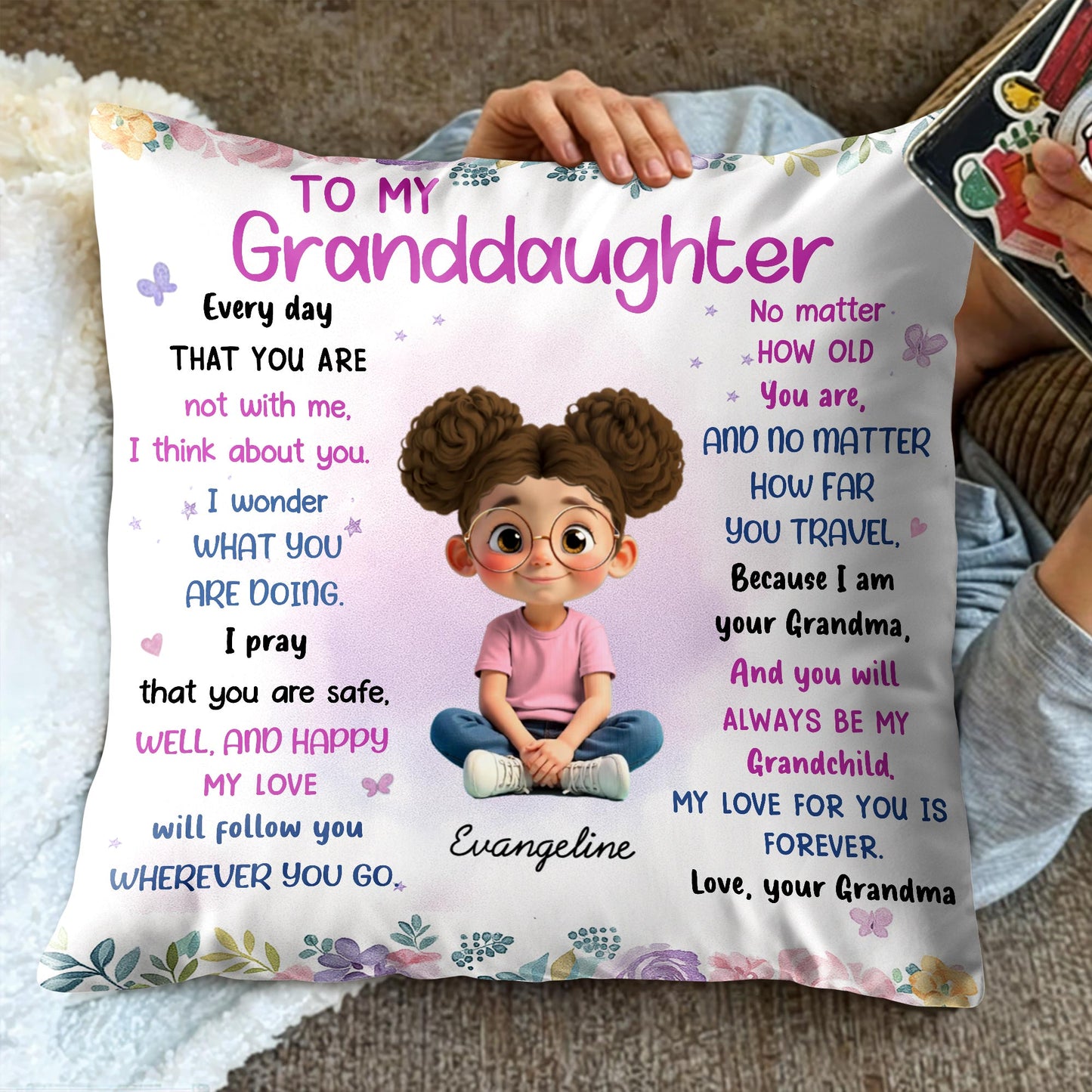 To My Granddaughter, Love Will Follow You Wherever You Go