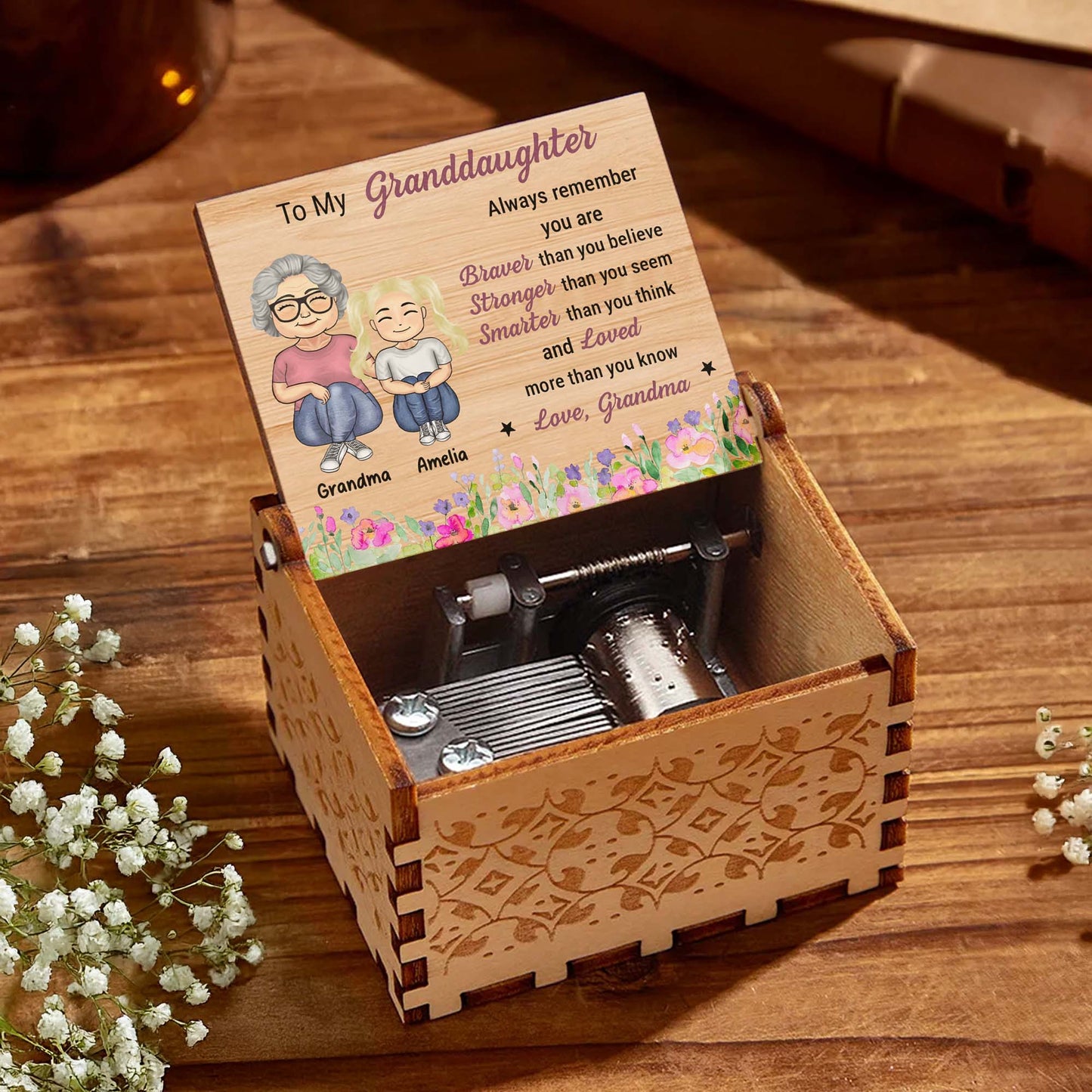 To My Granddaughter, Love And Wisdom From Grandma