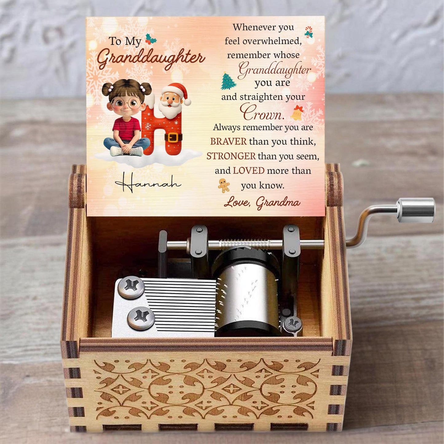 To My Granddaughter, Remember Whose Granddaughter You Are