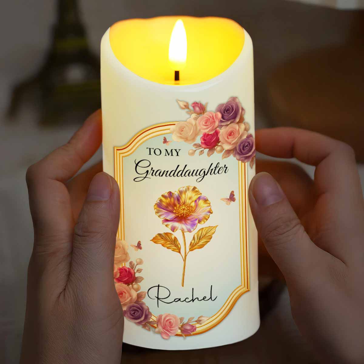 To My Granddaughter, Once Upon A Time, Flowers And Love