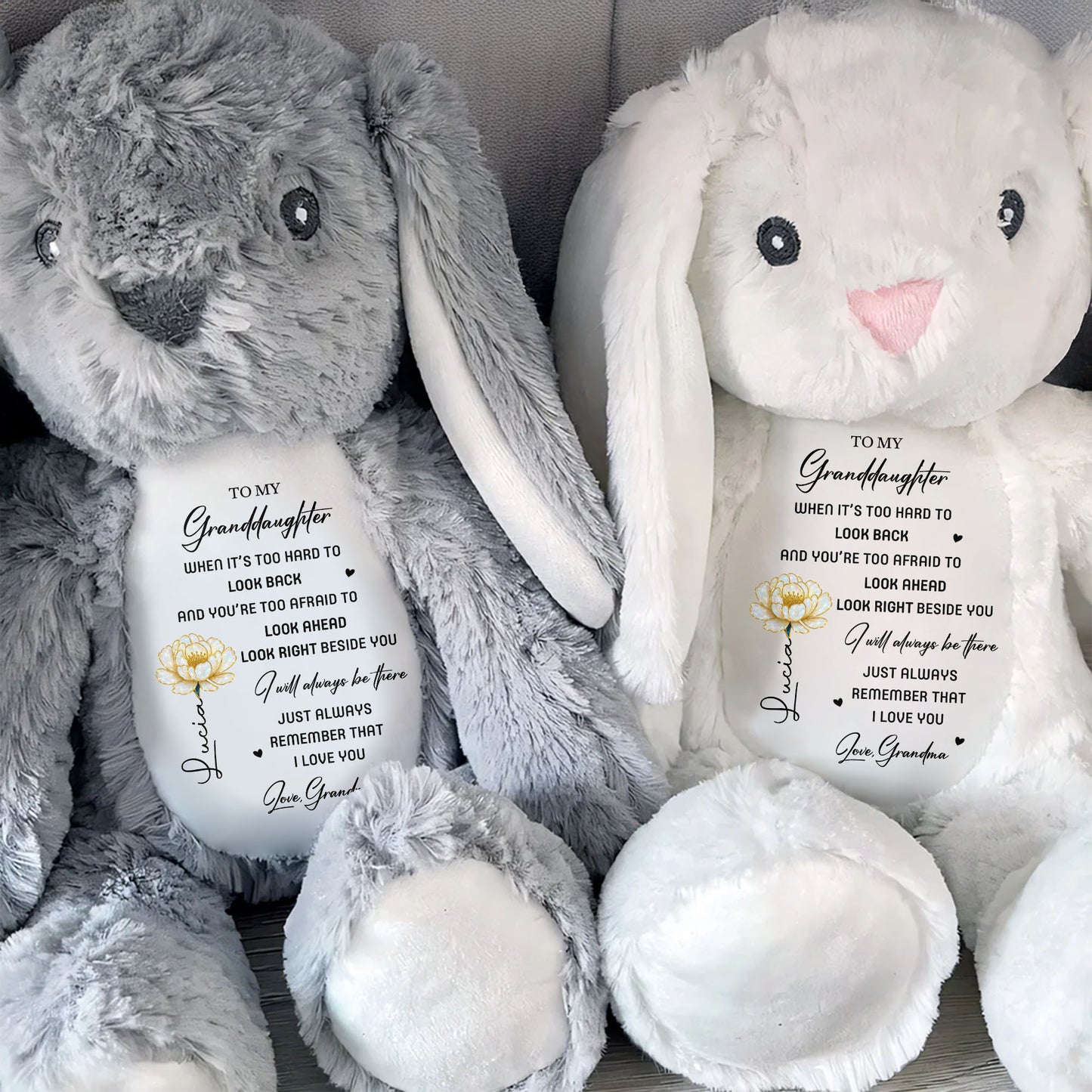 To My Granddaughter I Will Always Be Here With Rose