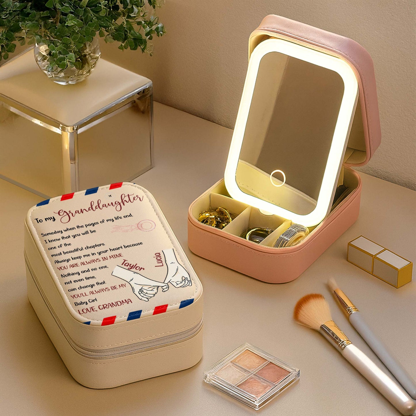 To My Granddaughter, You'll Always Be My Baby Girl, Holding Hands