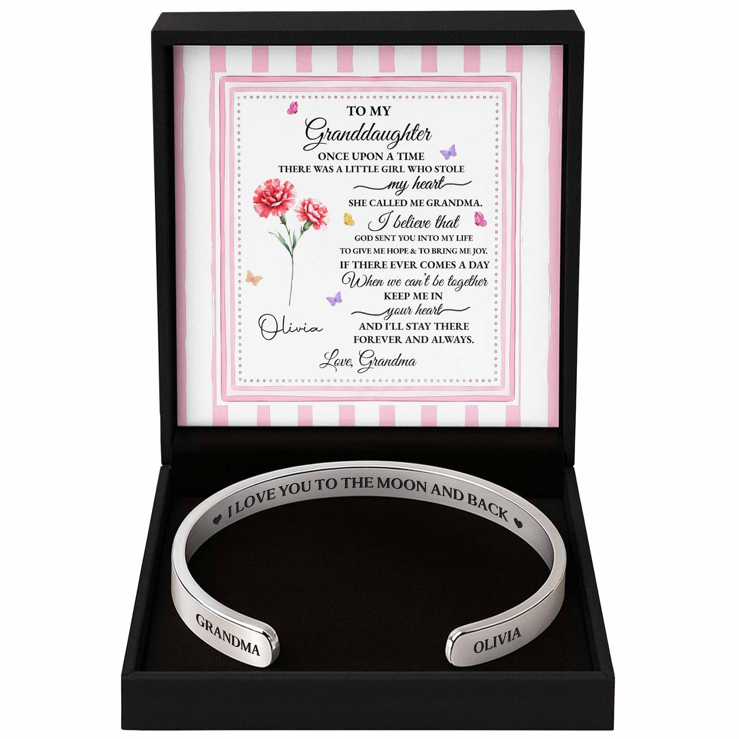 I Love You To The Moon And Back Stars Bracelet