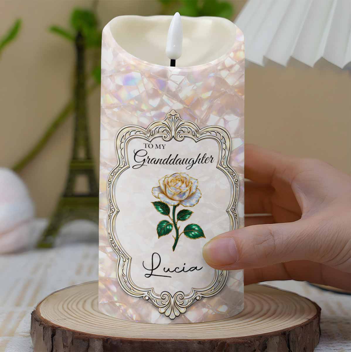 To My Granddaughter Once Upon A Time Flower And Butterfly