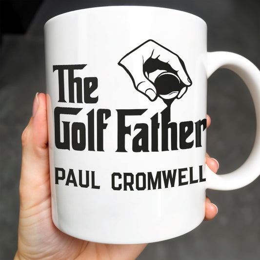 The Golf Father, Hand Holding Golf Ball