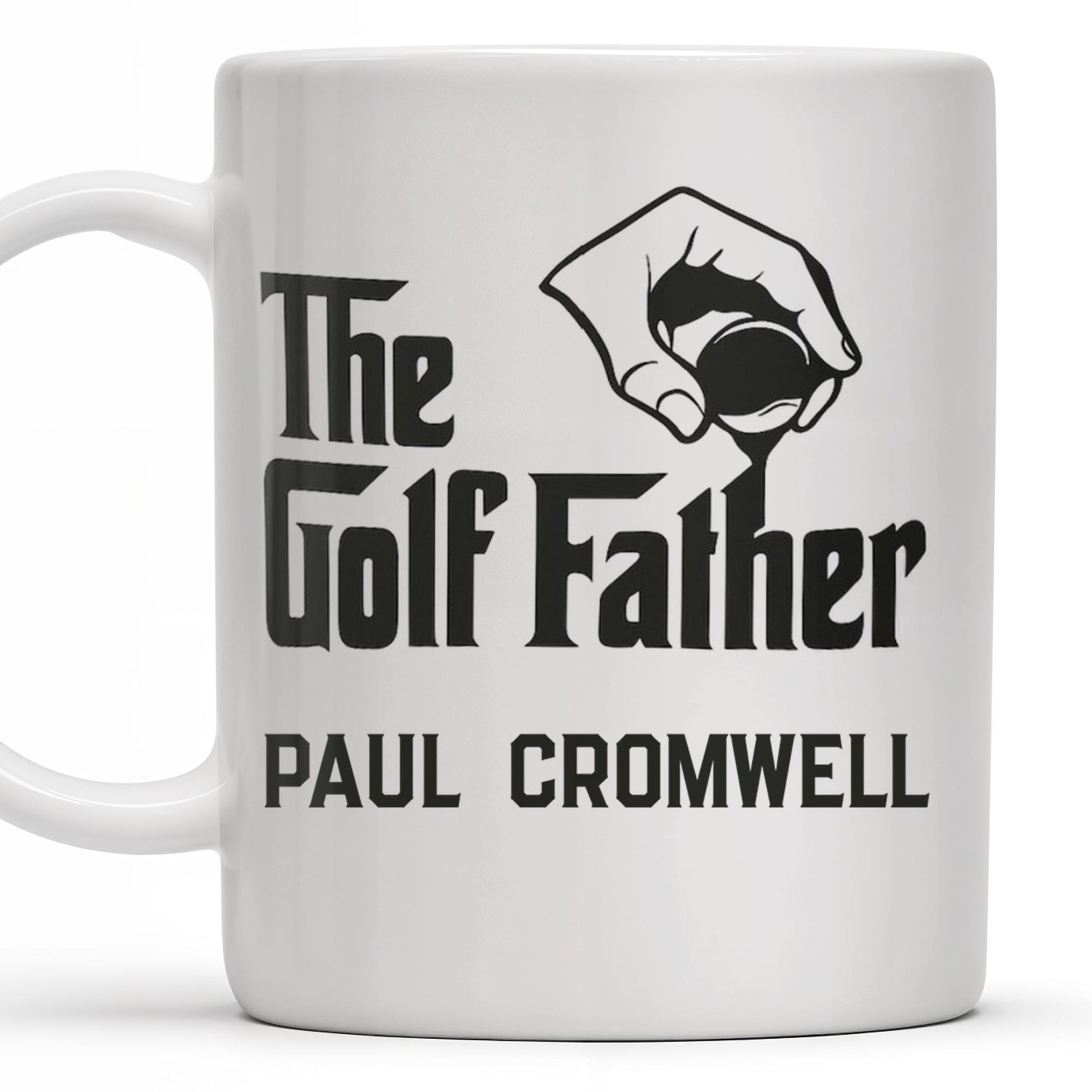 The Golf Father, Hand Holding Golf Ball