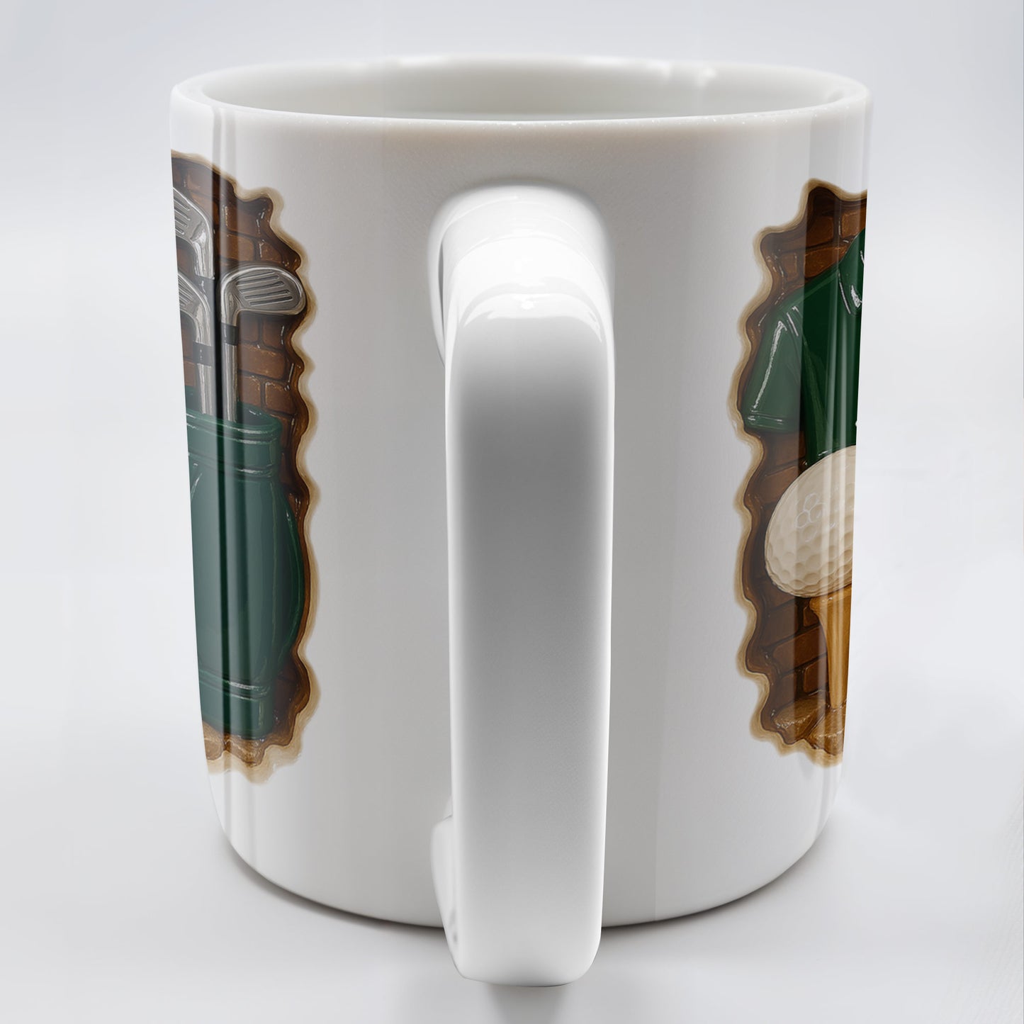 Célébrez votre amour du golf, des maillots de golf, des balles de golf, des clubs de golf et du sac de golf - Tasse à café personnalisée - GOLF005_MG