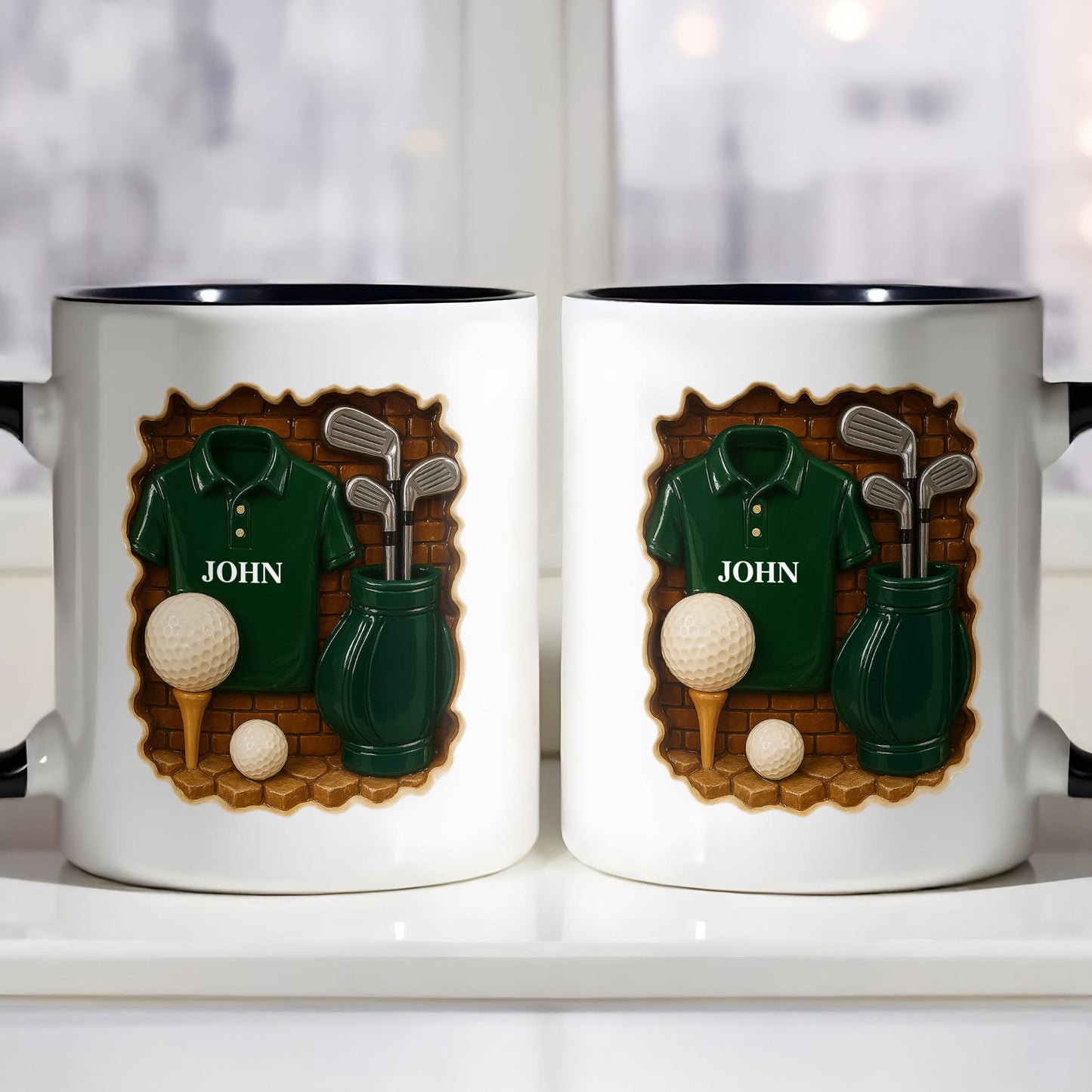 Perfect Gift For Golf Lovers With Shirt, Clubs, And Balls